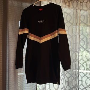 Guess sweater dress size medium
